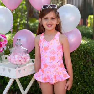 1225 Miss Flamingo One Piece