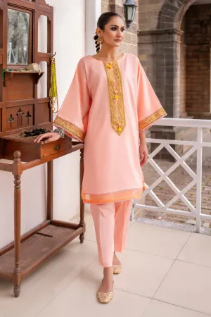 2 PC Unstitched | Embroidered Lawn Shirt   Trouser