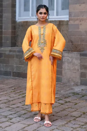 2 PC Unstitched | Embroidered Lawn Shirt   Trouser