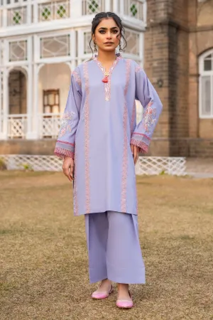 2 PC Unstitched | Embroidered Lawn Shirt   Trouser