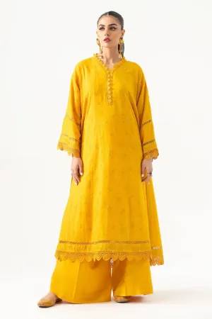 2PC Unstitched |Embroidered Khaddar Shirt   Trouser