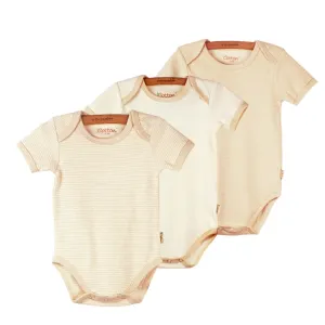 3-Pack Short Sleeve Onesies | Organic Cotton | Eotton