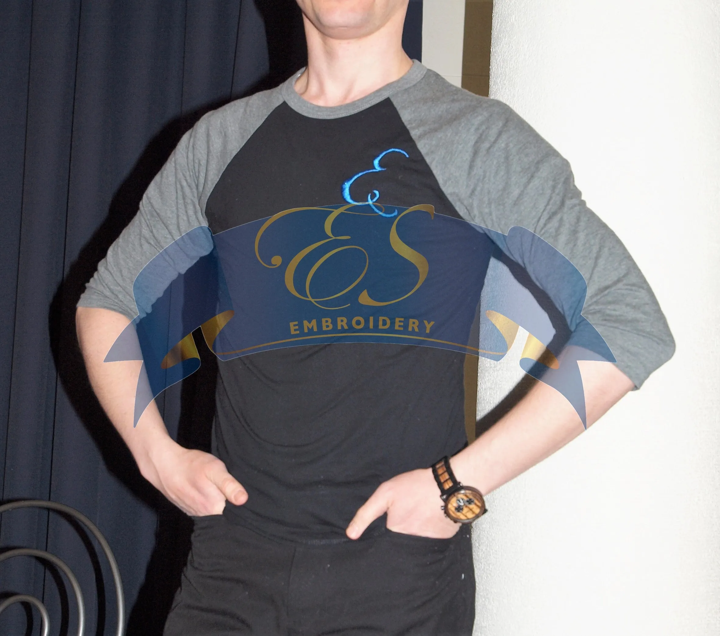 3/4-Sleeve Baseball T-Shirt