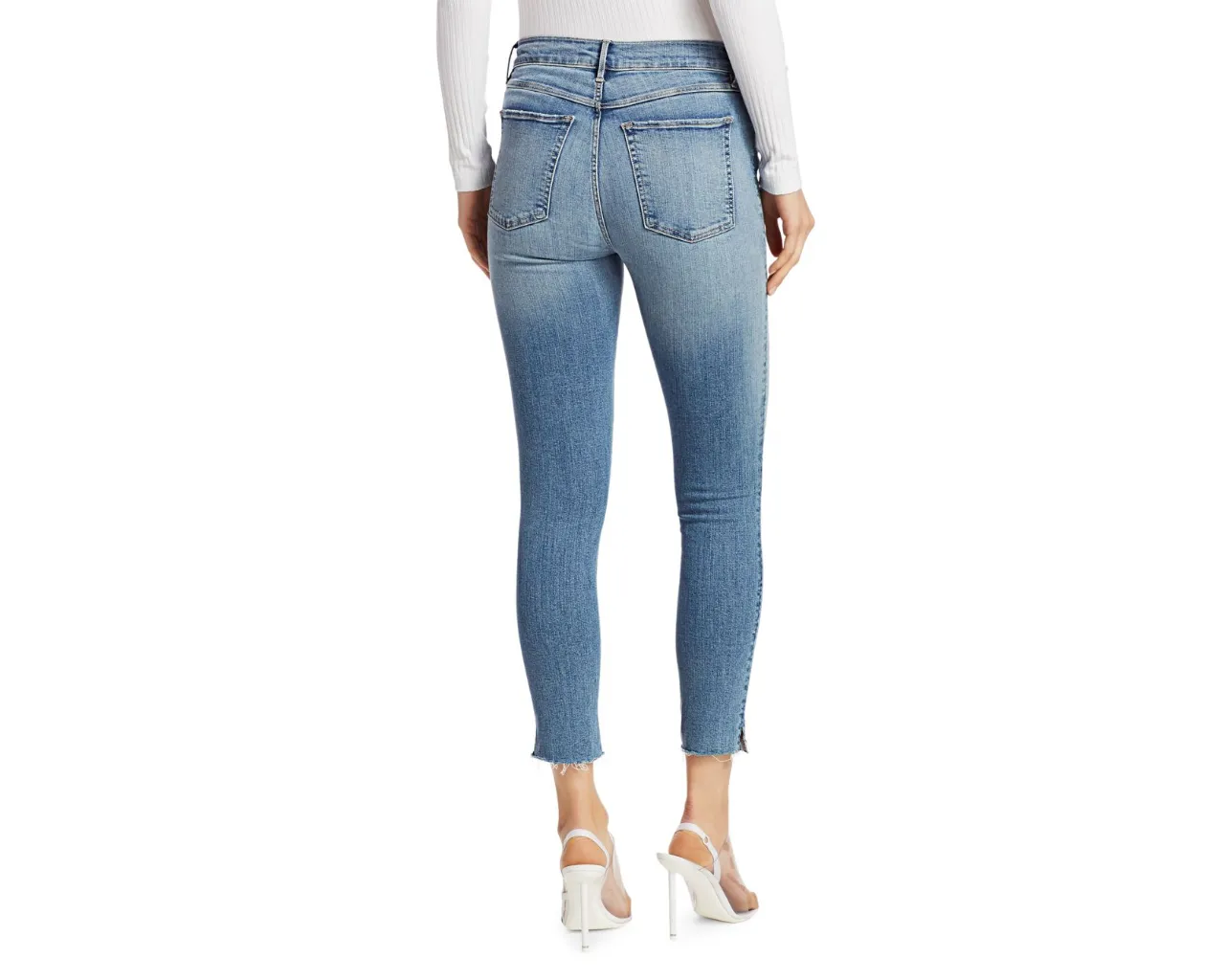 3x1 Mid Rise Skinny Crop: Nora