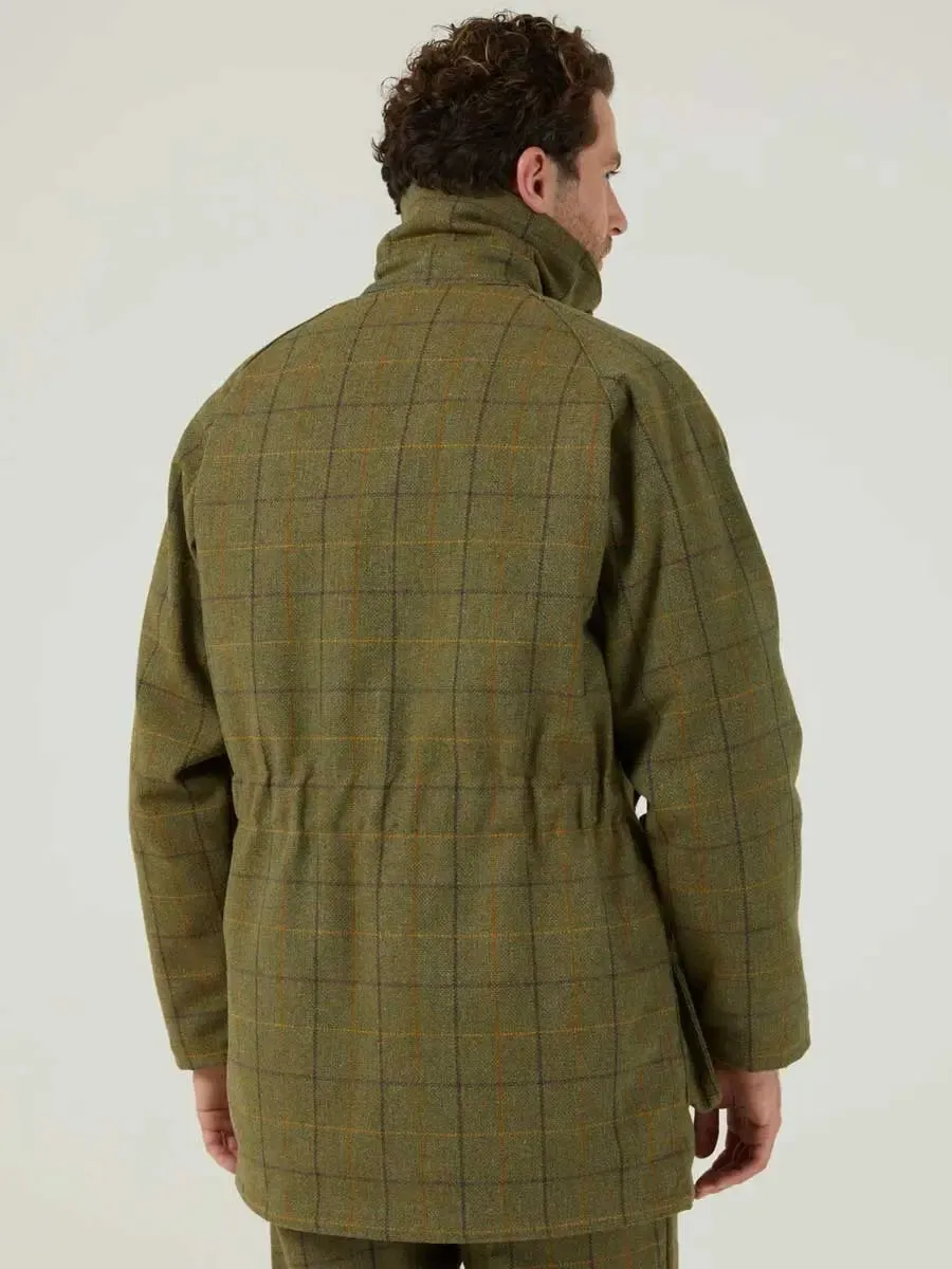 50% OFF ALAN PAINE Rutland Mens Waterproof Shooting Coat - Dark Moss - Size: 4XL (Chest 50")