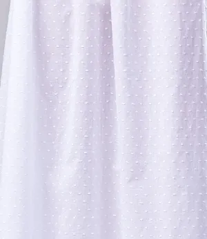 6504 Long gown w puffed sleeves