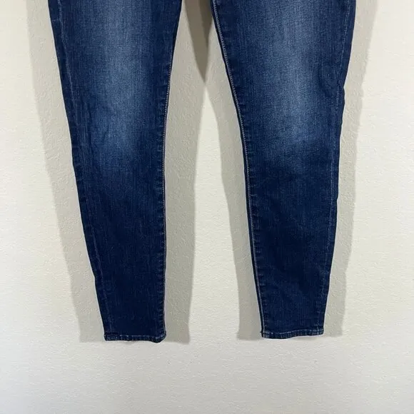 7 for all Mankind Women's B(AIR) Dark Wash Ankle Skinny Jeans Size 28