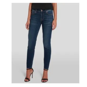 7 for all Mankind Women's B(AIR) Dark Wash Ankle Skinny Jeans Size 28