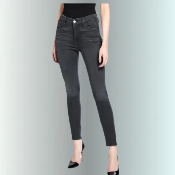 7 FOR ALL MANKINDHigh-Waist Ankle Skinny Jeans | 28