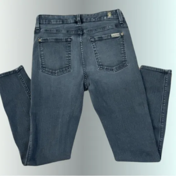 7 FOR ALL MANKINDHigh-Waist Ankle Skinny Jeans | 28