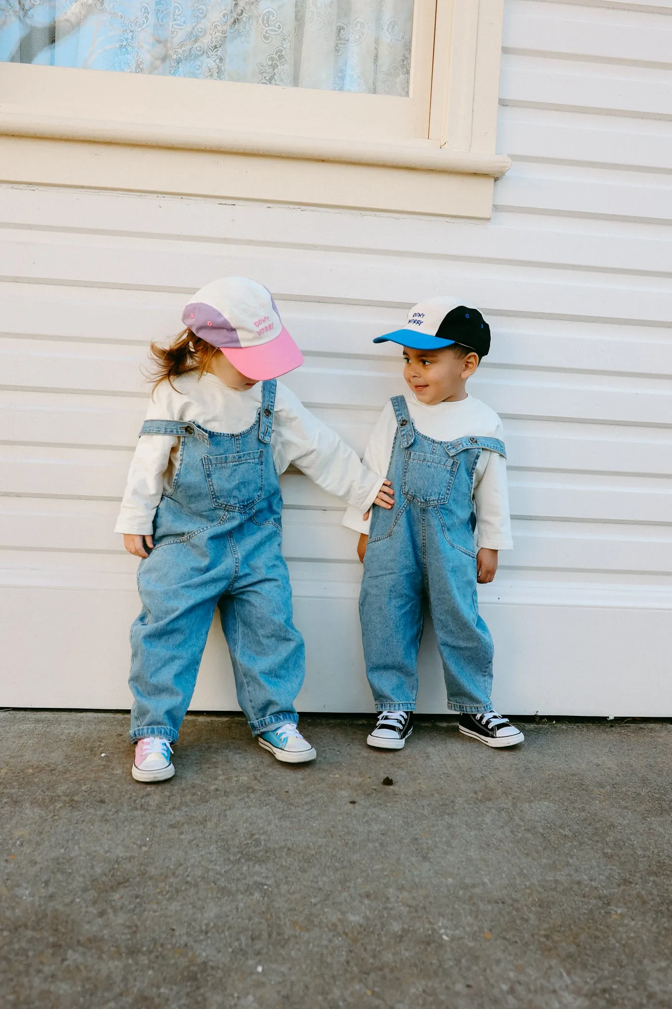 90s Style Unisex Denim Overalls