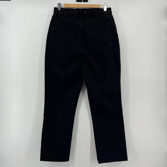 Abercrombie &amp; Fitch Curve Love Ultra High Rise 90s Straight Jean Size 30/10S NWT