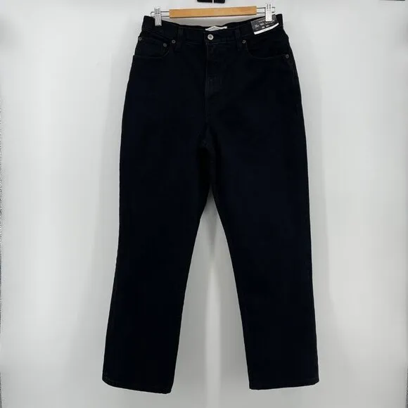 Abercrombie &amp; Fitch Curve Love Ultra High Rise 90s Straight Jean Size 30/10S NWT