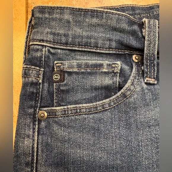 AG Adriano Goldschmied The Farrah Skinny Ankle Denim Blue Jeans Womens Size 25