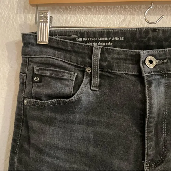 AG-ED ADRIANO GOLDSCHMIES The Farrah High Rise Skinny Ankle Jeans
