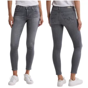 AG Grey Legging Ankle Skinny Jeans! Retail $199.
