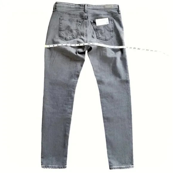 AG Grey Legging Ankle Skinny Jeans! Retail $199.