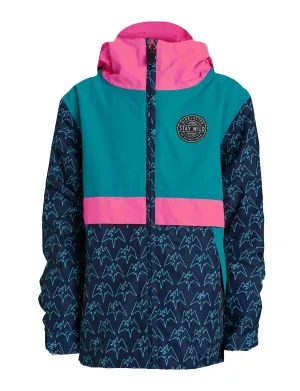 Airblaster Trencher Full Zip Jacket Youth Bluebird Terry