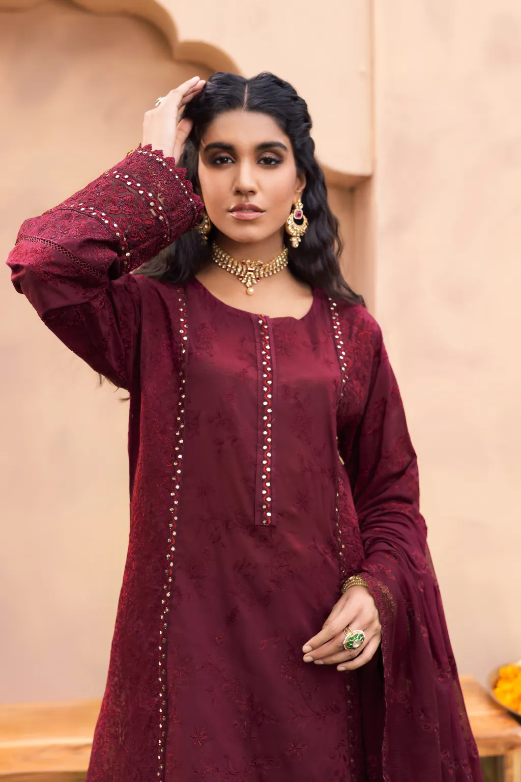 AL-01 Zyra  | Iznik Aashiyan Embroidered Unstitched Festive Lawn Collection23