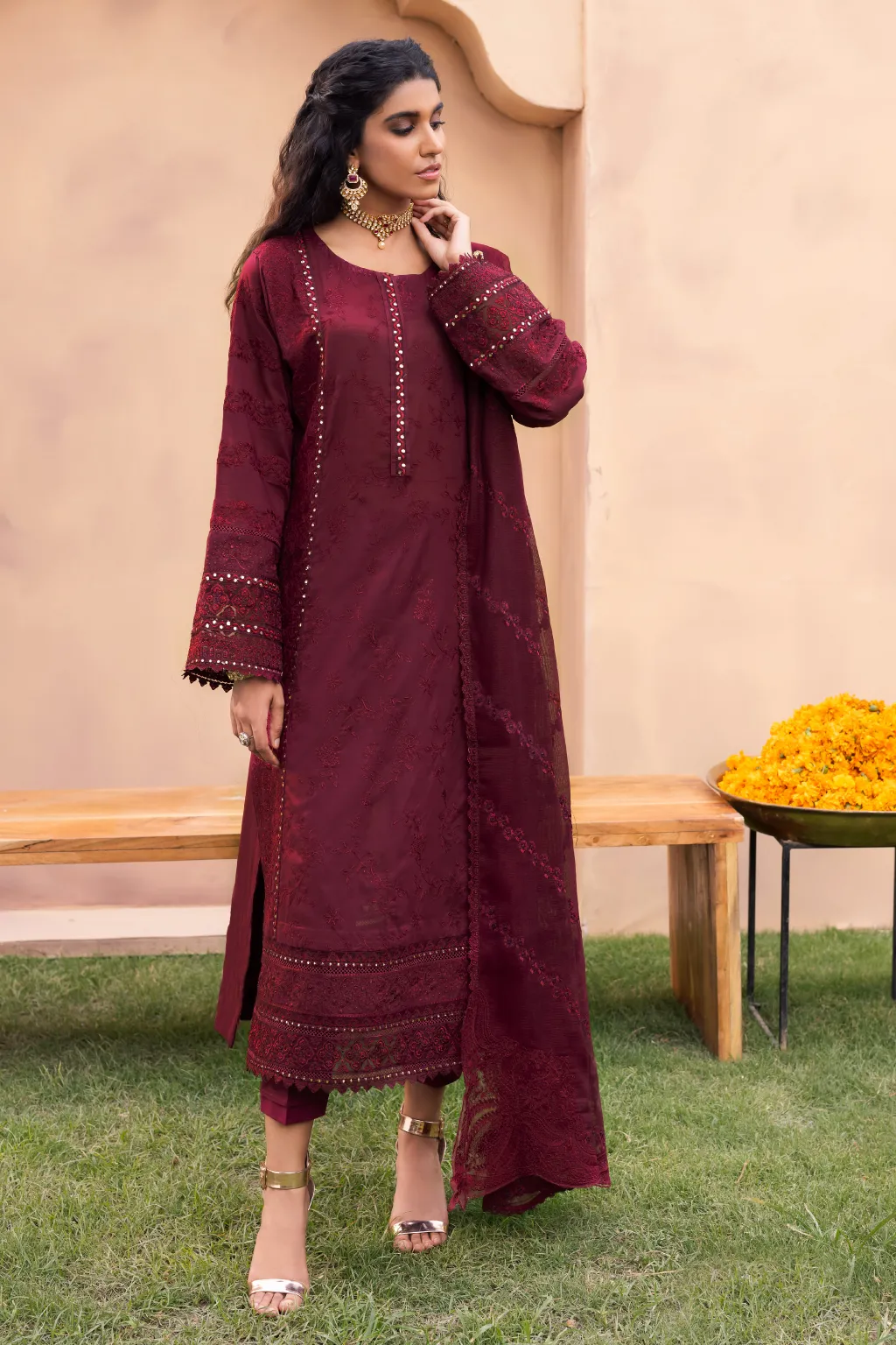 AL-01 Zyra  | Iznik Aashiyan Embroidered Unstitched Festive Lawn Collection23