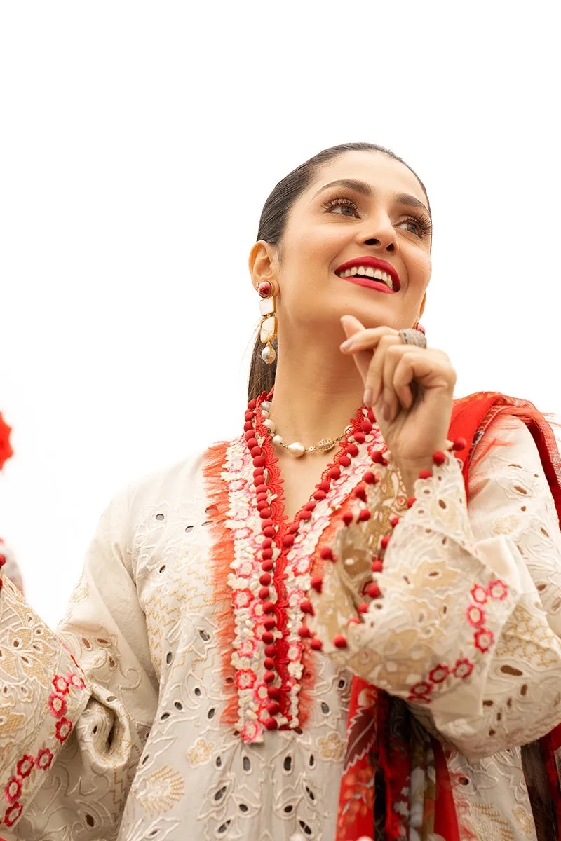 ALBA | Mushq Festival De Verano Spring '22 Collection | Unstitched Embroidered Luxury Lawn Suita