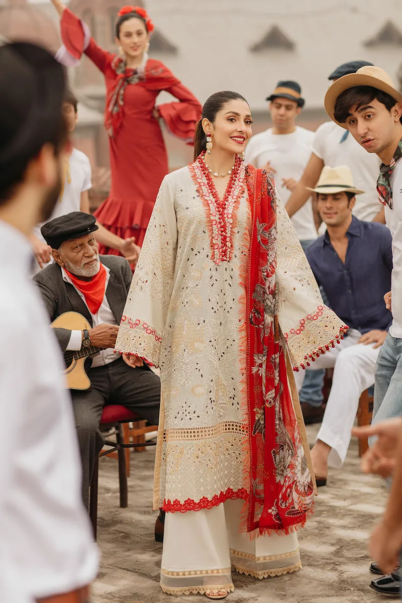 ALBA | Mushq Festival De Verano Spring '22 Collection | Unstitched Embroidered Luxury Lawn Suita