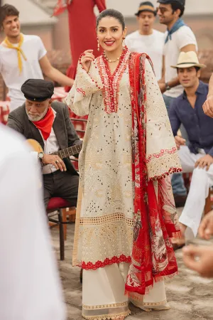 ALBA | Mushq Festival De Verano Spring '22 Collection | Unstitched Embroidered Luxury Lawn Suita