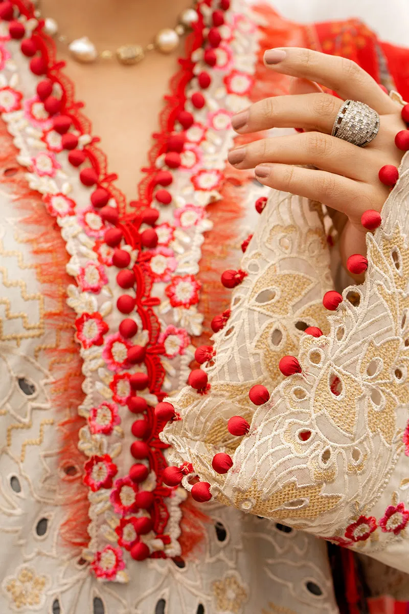 ALBA | Mushq Festival De Verano Spring '22 Collection | Unstitched Embroidered Luxury Lawn Suita