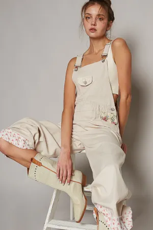 Almond Patch Overalls - SMP549