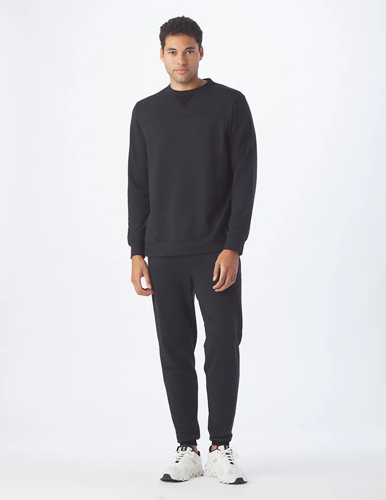 Alpine Pullover: Black