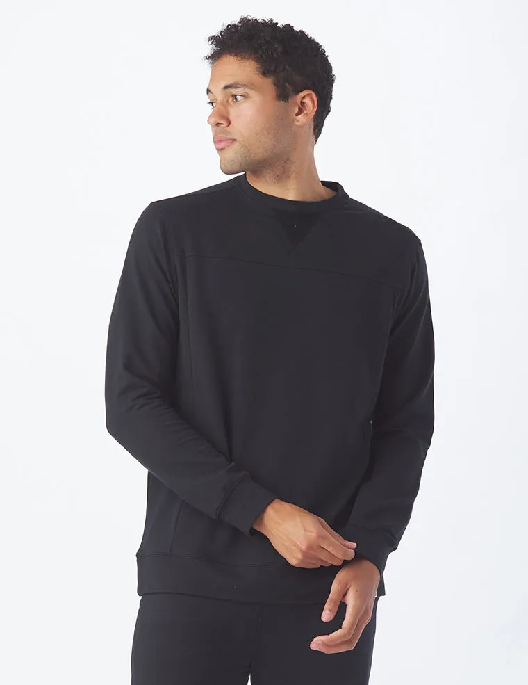 Alpine Pullover: Black