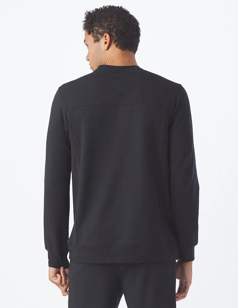 Alpine Pullover: Black