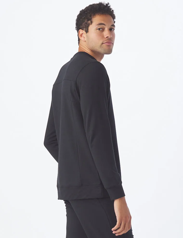 Alpine Pullover: Black