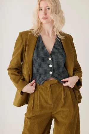 Amandine Pant in Fine Wale Corduroy