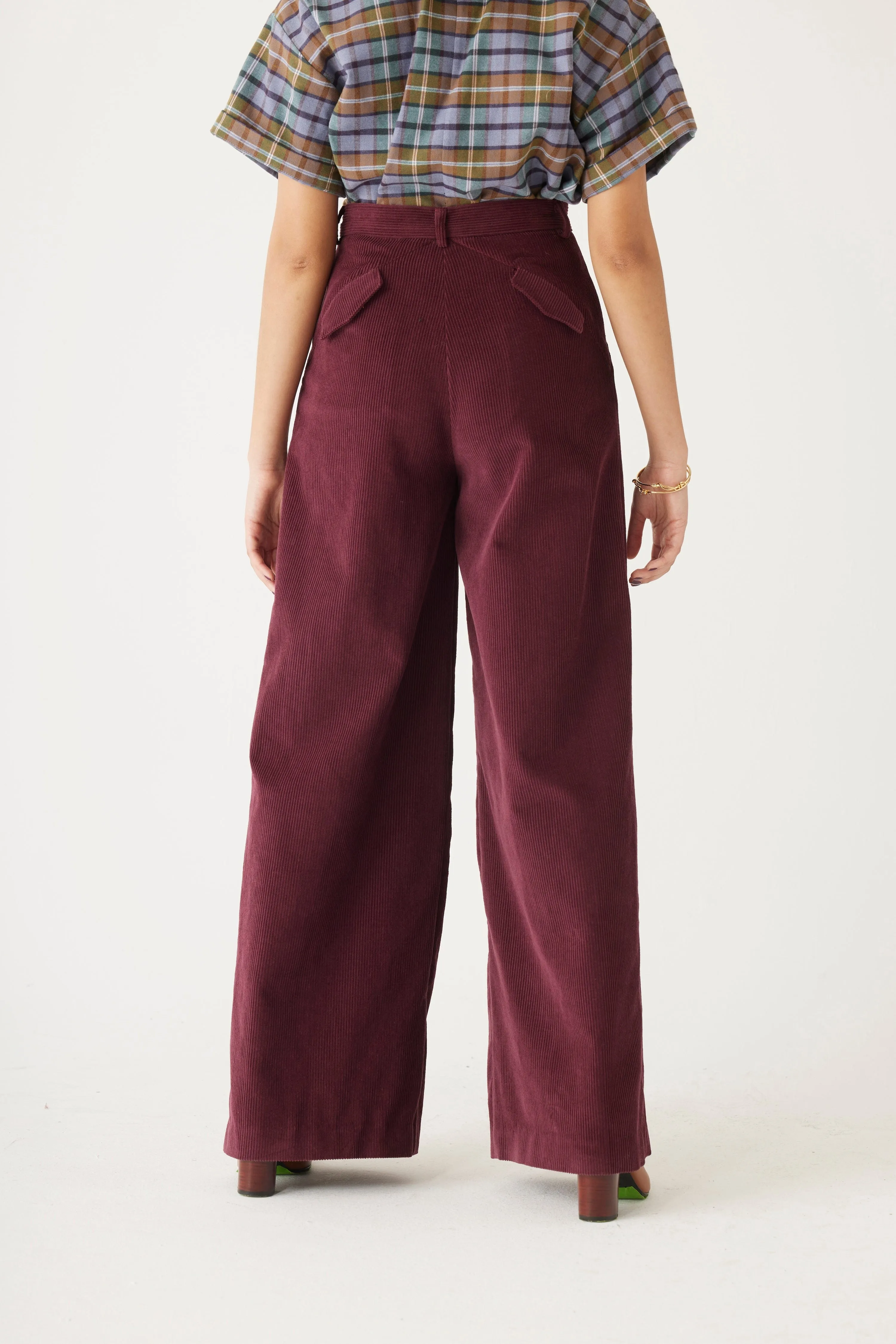 Amandine Pant in Fine Wale Corduroy