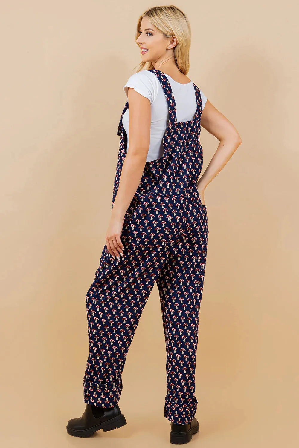 Amanita Mushroom Overalls