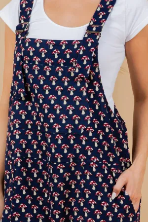 Amanita Mushroom Overalls