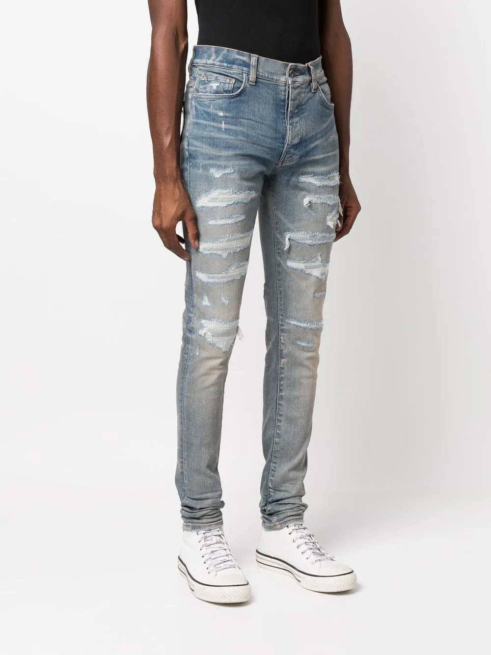 AMIRI distressed-effect skinny jeans