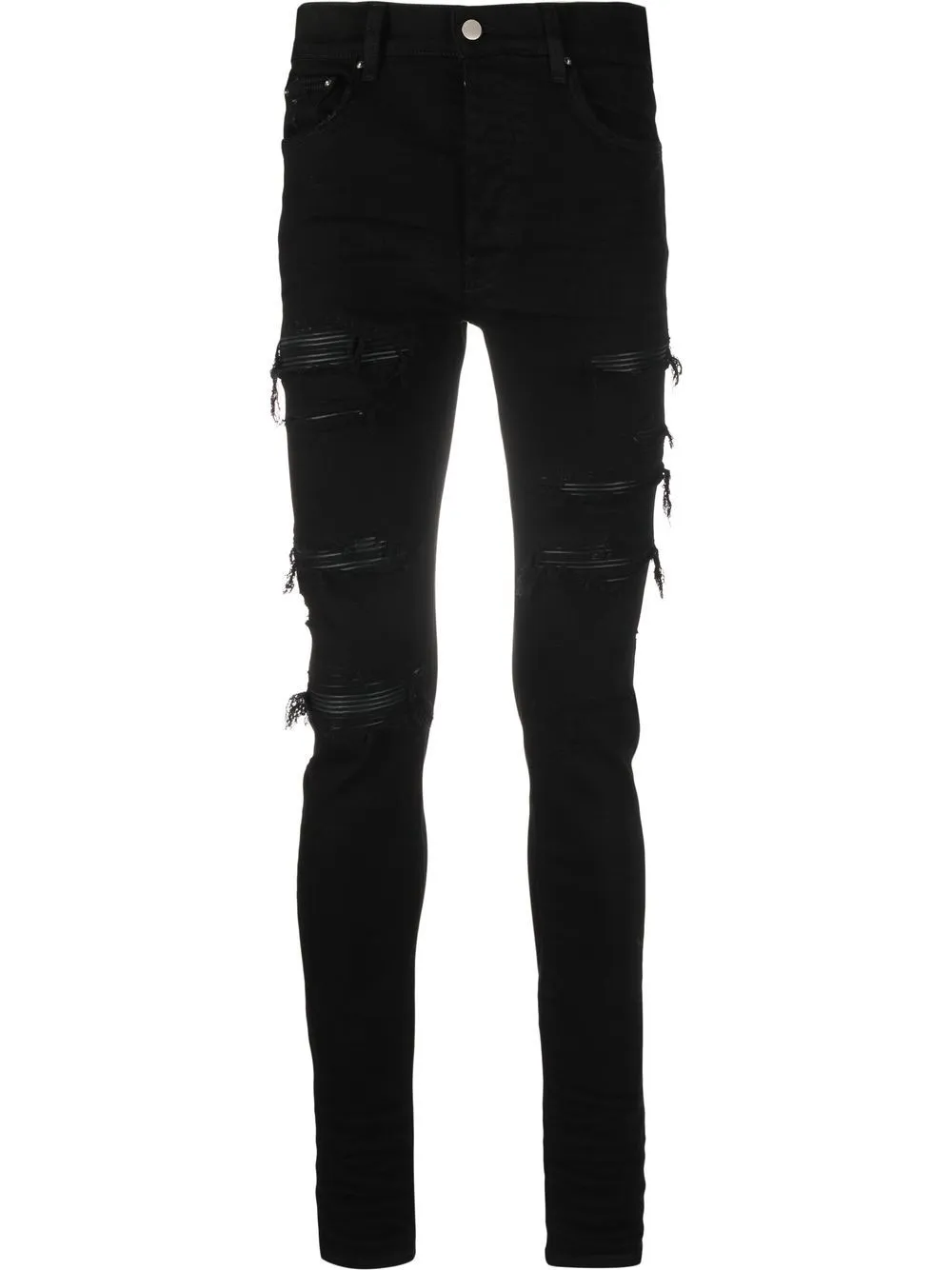 AMIRI distressed skinny-cut jeans