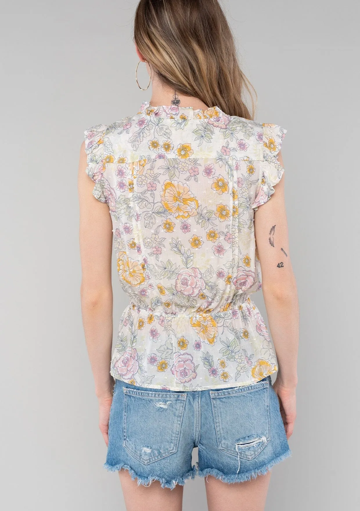 Annaliese Peplum Top