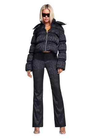ASPEN PUFFER - BLACK : MONOGRAM