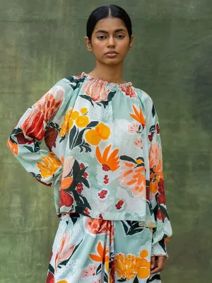 Aura Printed Top