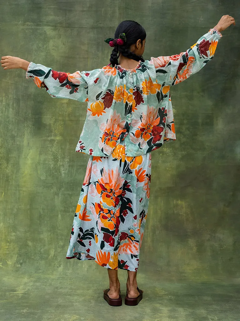 Aura Printed Top