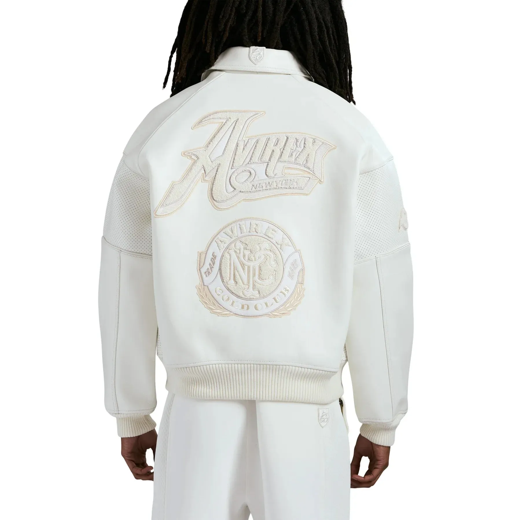 Avirex GOLD CLUB JACKET (White)