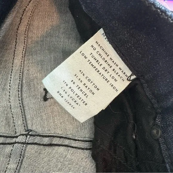 AYR Jeans The Chiller dark wash low rise dressy casual size 25 skinny jeans