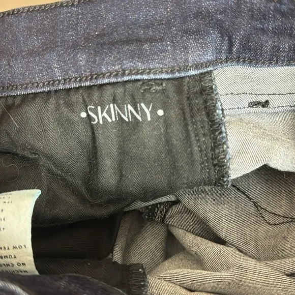 AYR Jeans The Chiller dark wash low rise dressy casual size 25 skinny jeans