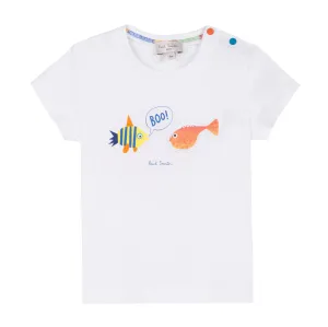 Baby Boys White TAI T-Shirt