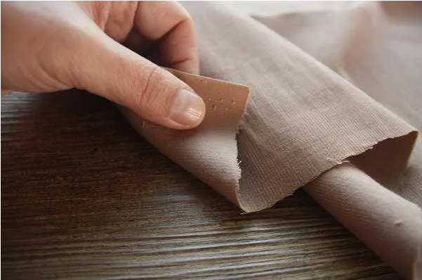 Baby Wale Cotton Corduroy Fabric, Fine Wale Cotton Corduroy Fabric - Beige, Cocoa Beige, Black - Quality Korean Fabric, By the Yard /52129