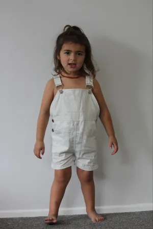 BABYBEAR SHORT OVERALLS GREY