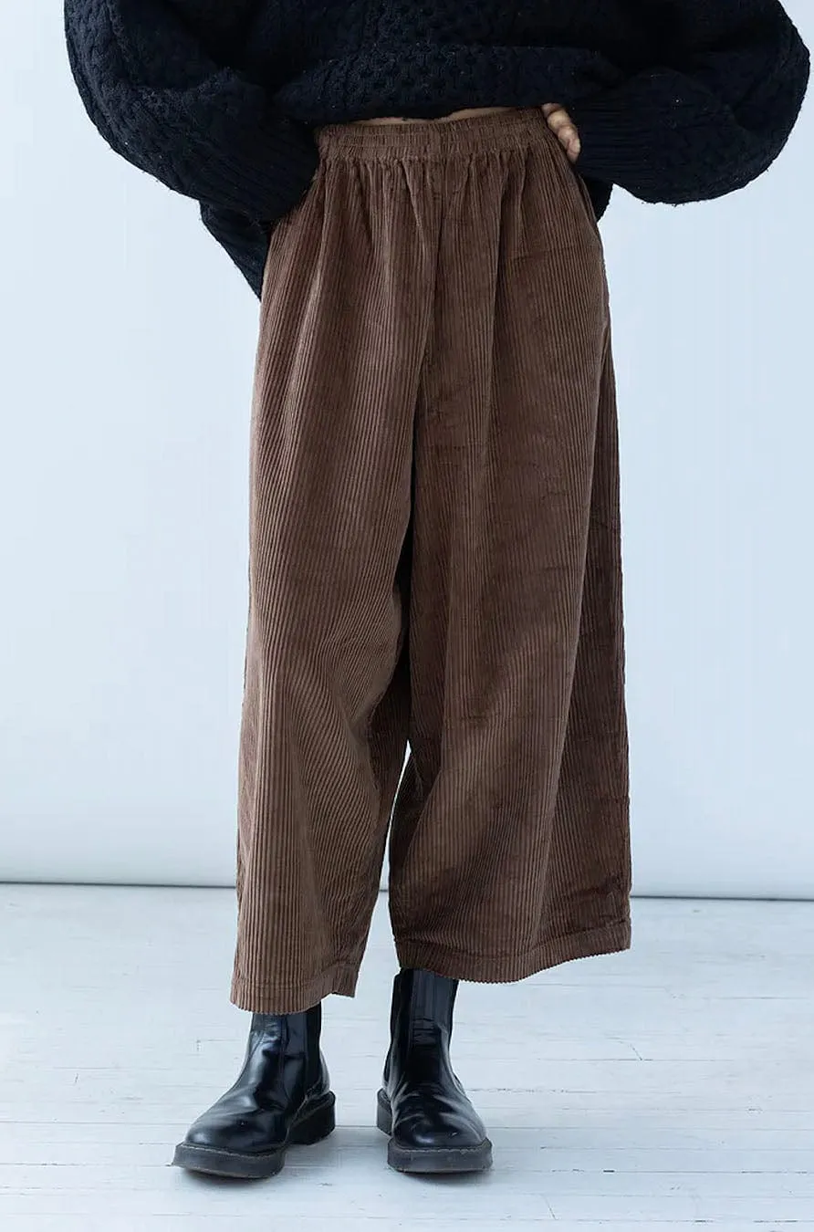 Balloon Cord Pant | Walnut